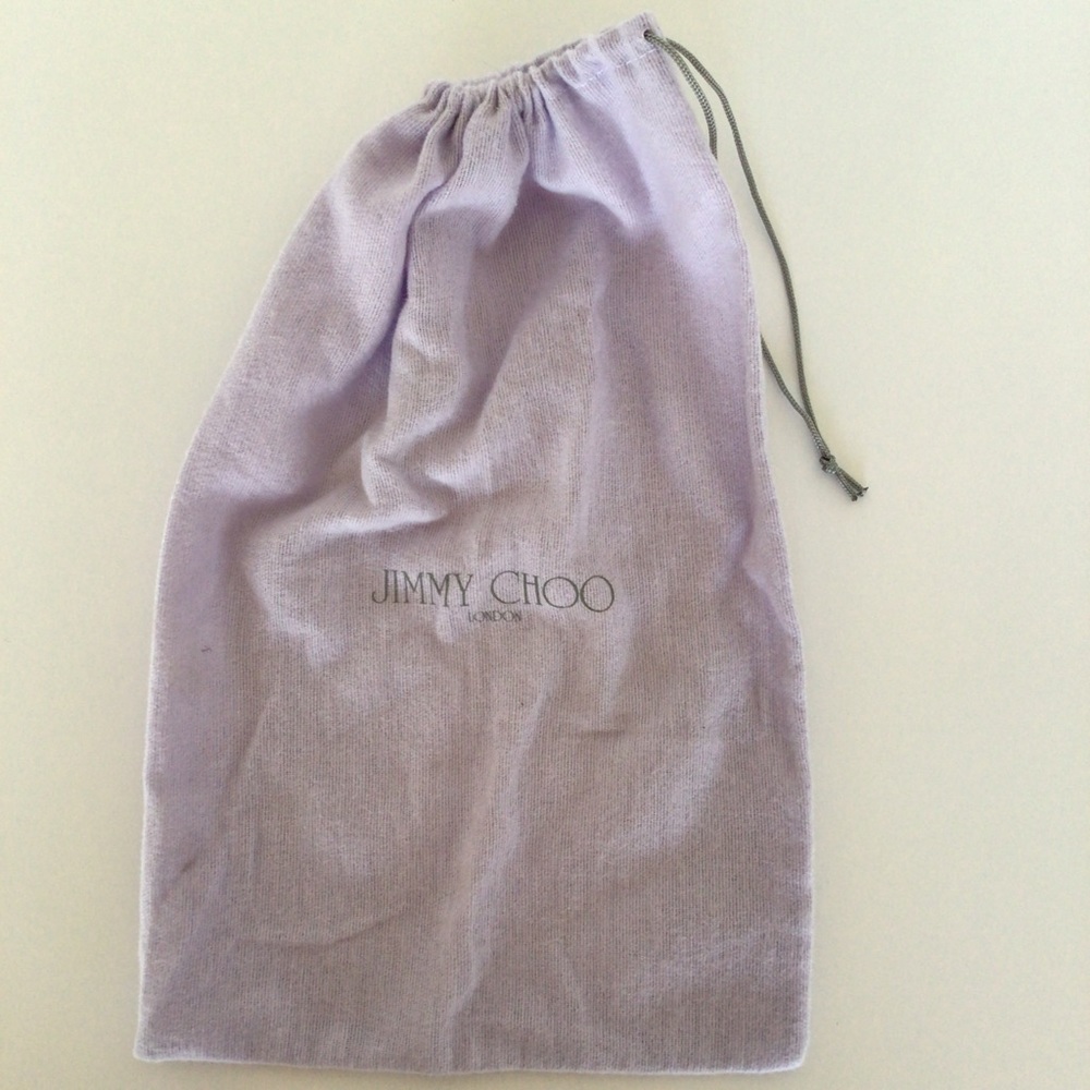 JIMMY CHOO PURPLE DUST BAG